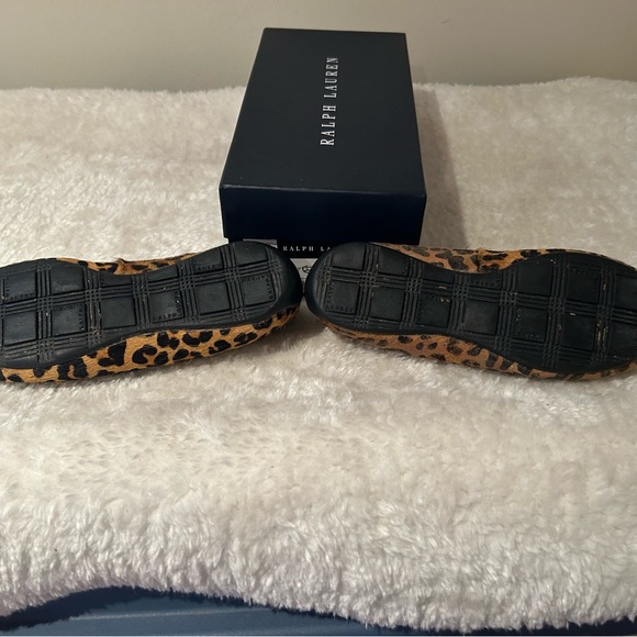 Ralph Lauren Kids Leopard Print Ballerinas - Picture 6 of 9
